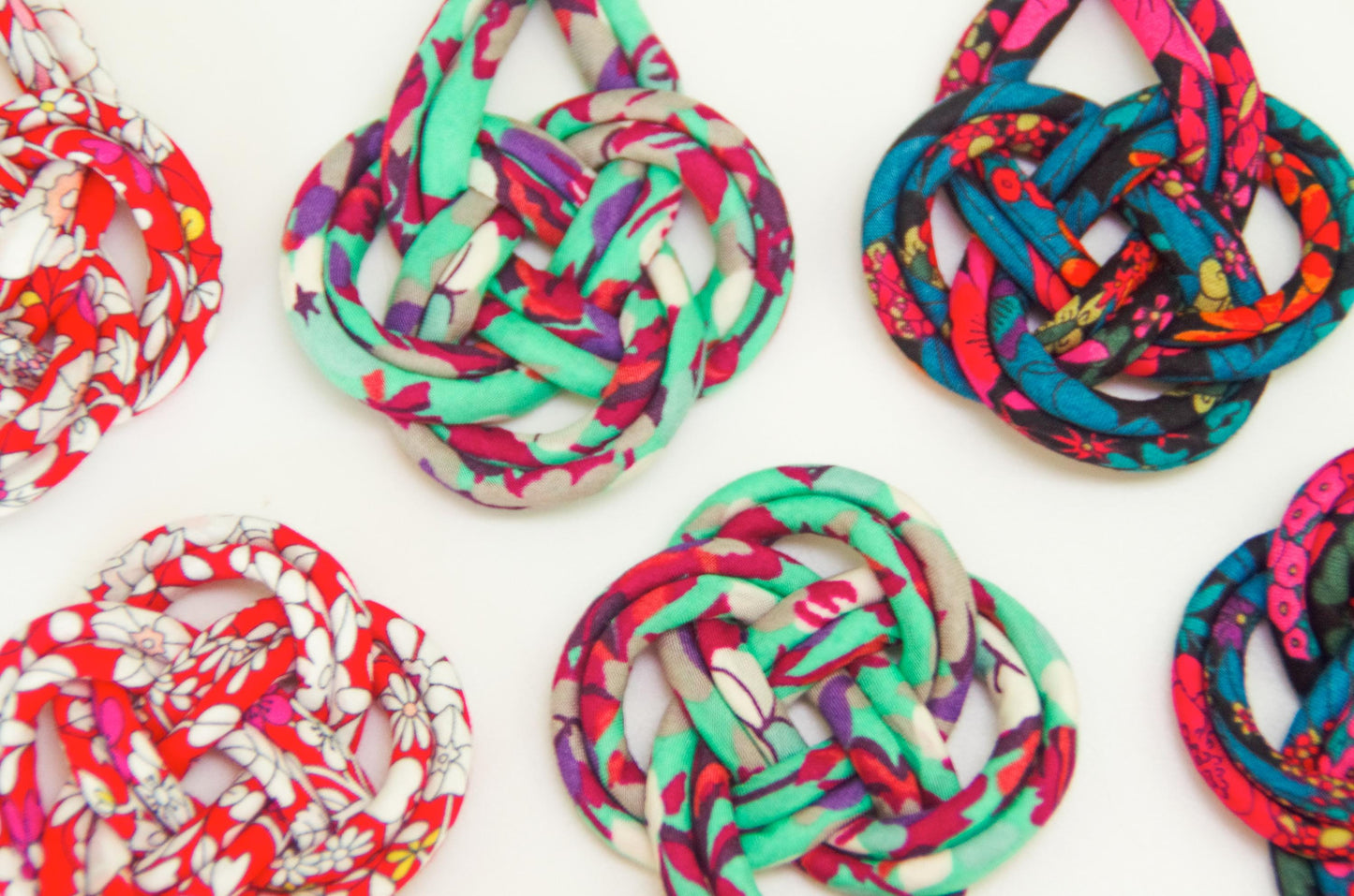 Basket Knot Earrings - Ciara