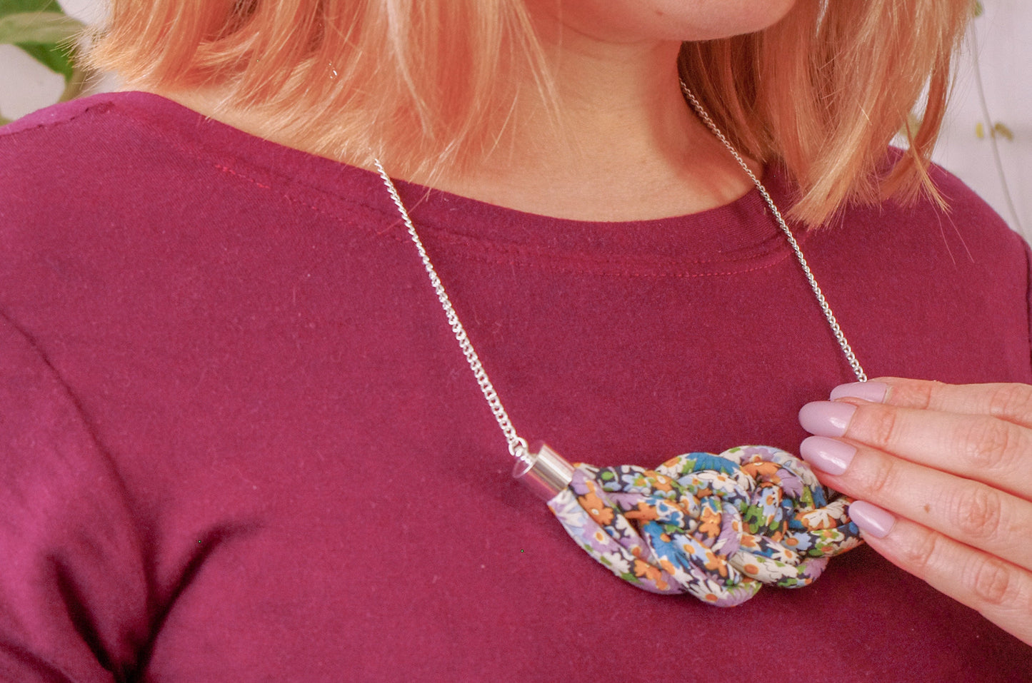 Josephine Knot Pendant - Libby