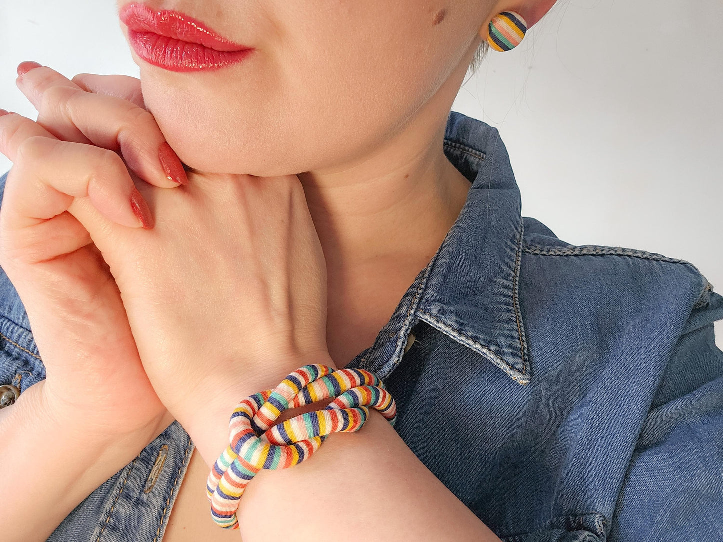 Reef Knot Bracelet - Candy