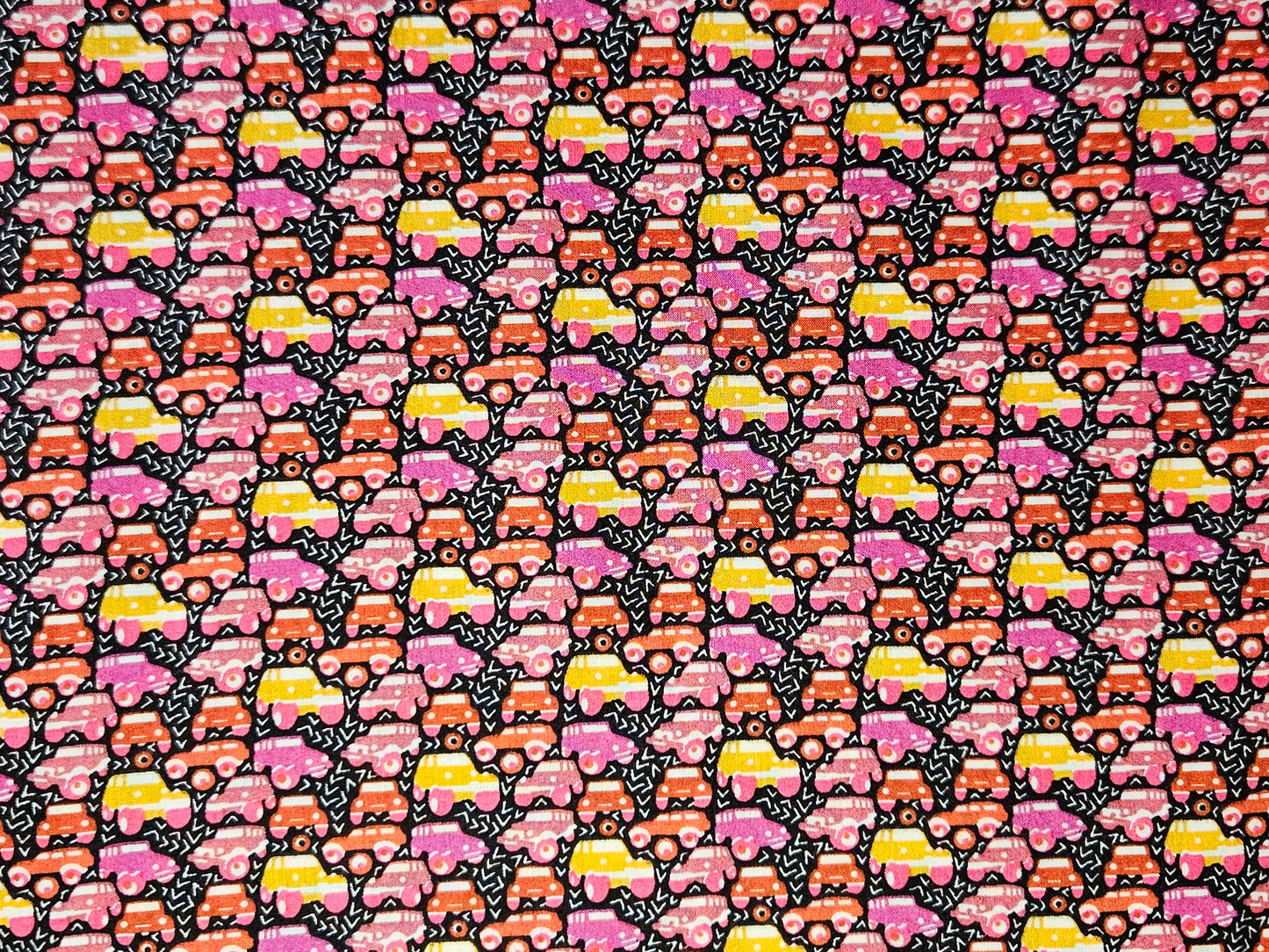 Tana Lawn Fabric - Hunter Truck