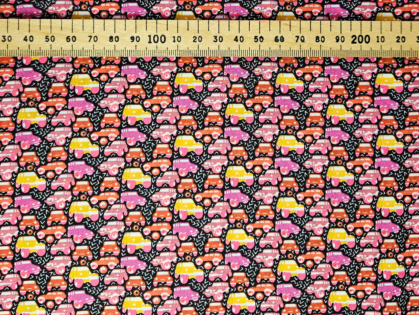 Tana Lawn Fabric - Hunter Truck
