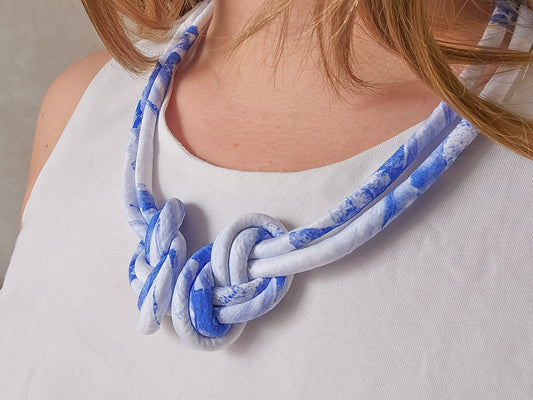 Eight Knot Necklace - Sea