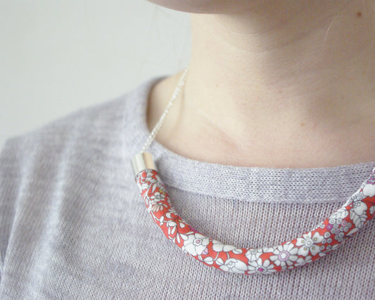 Chunky Rope Pendant - June's Meadow
