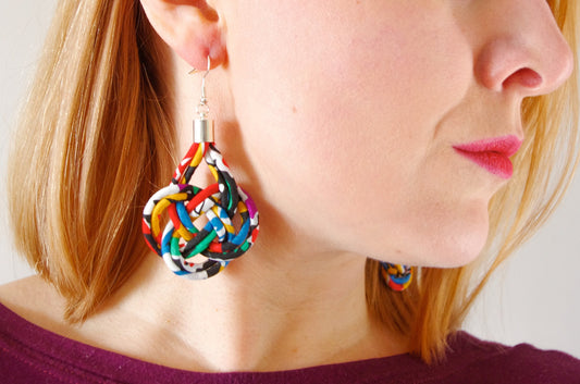 Basket Knot Earrings - Gloria Lomo