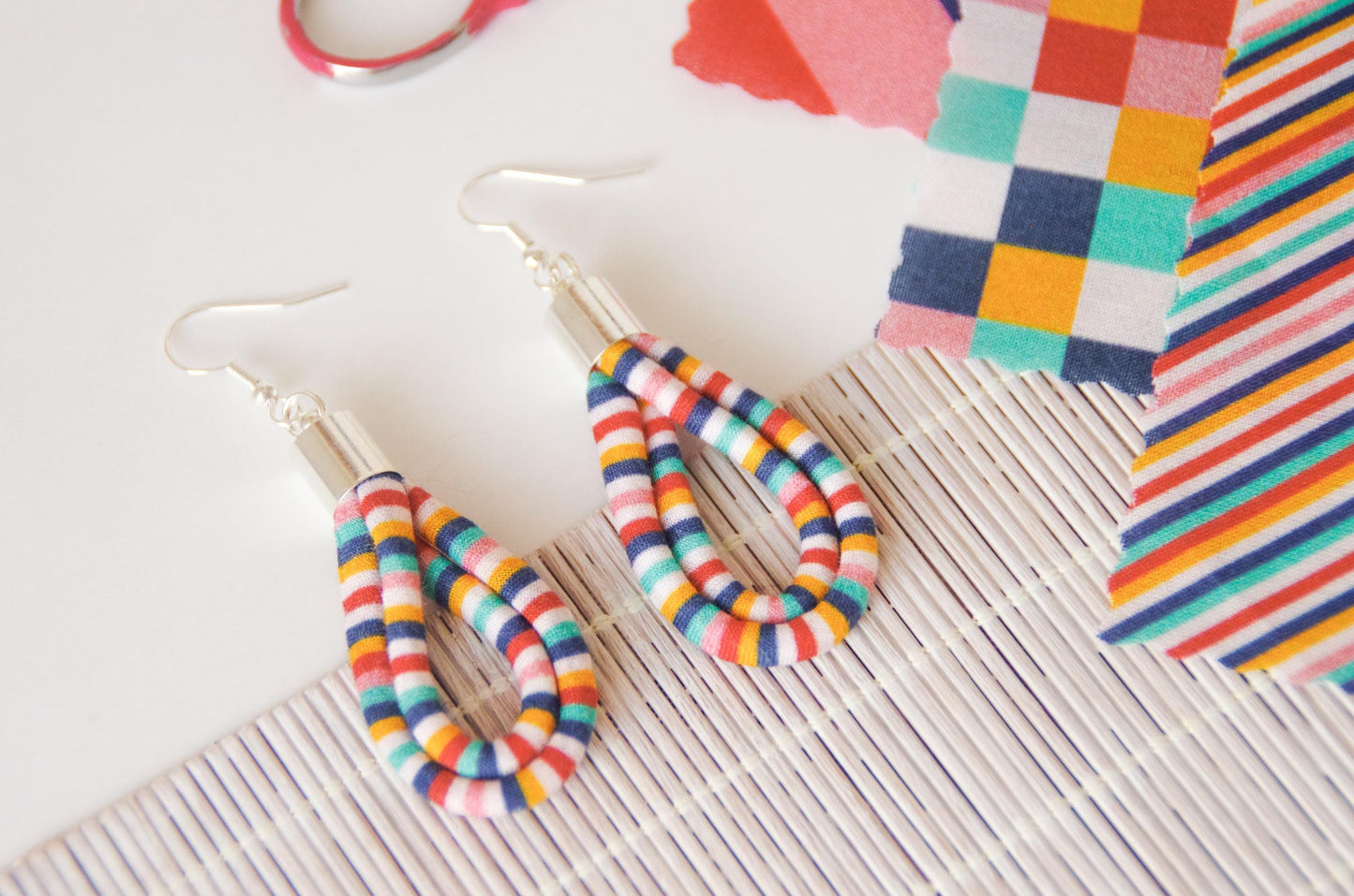 Teardrop Earrings - Candy
