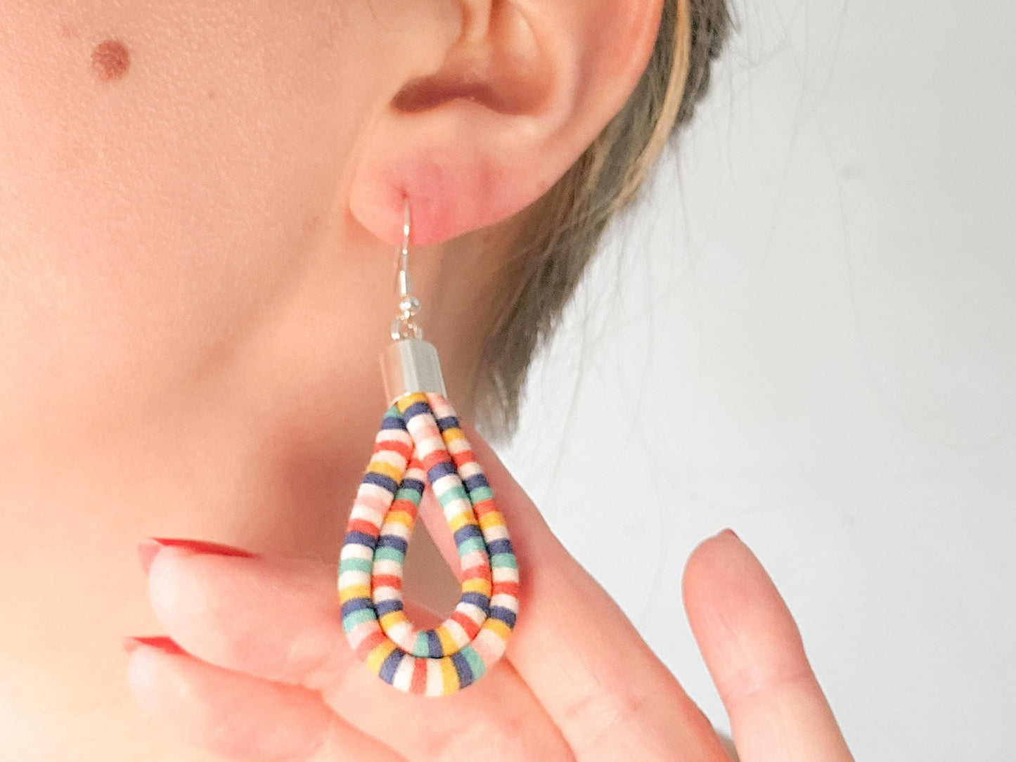 Teardrop Earrings - Candy