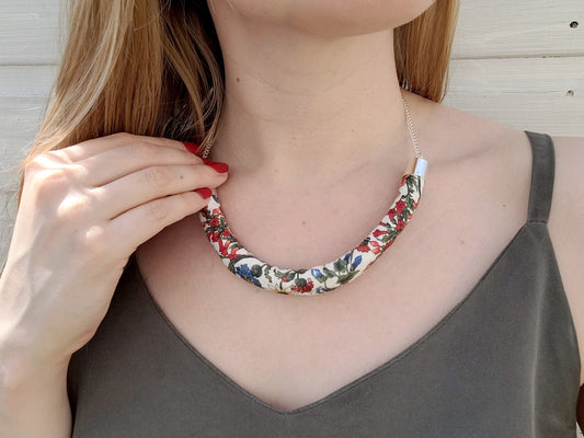 Chunky Rope Pendant - Rachel