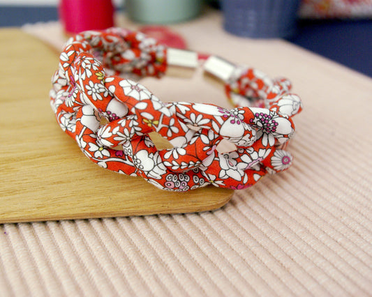 Braid Bangle - June's Meadow
