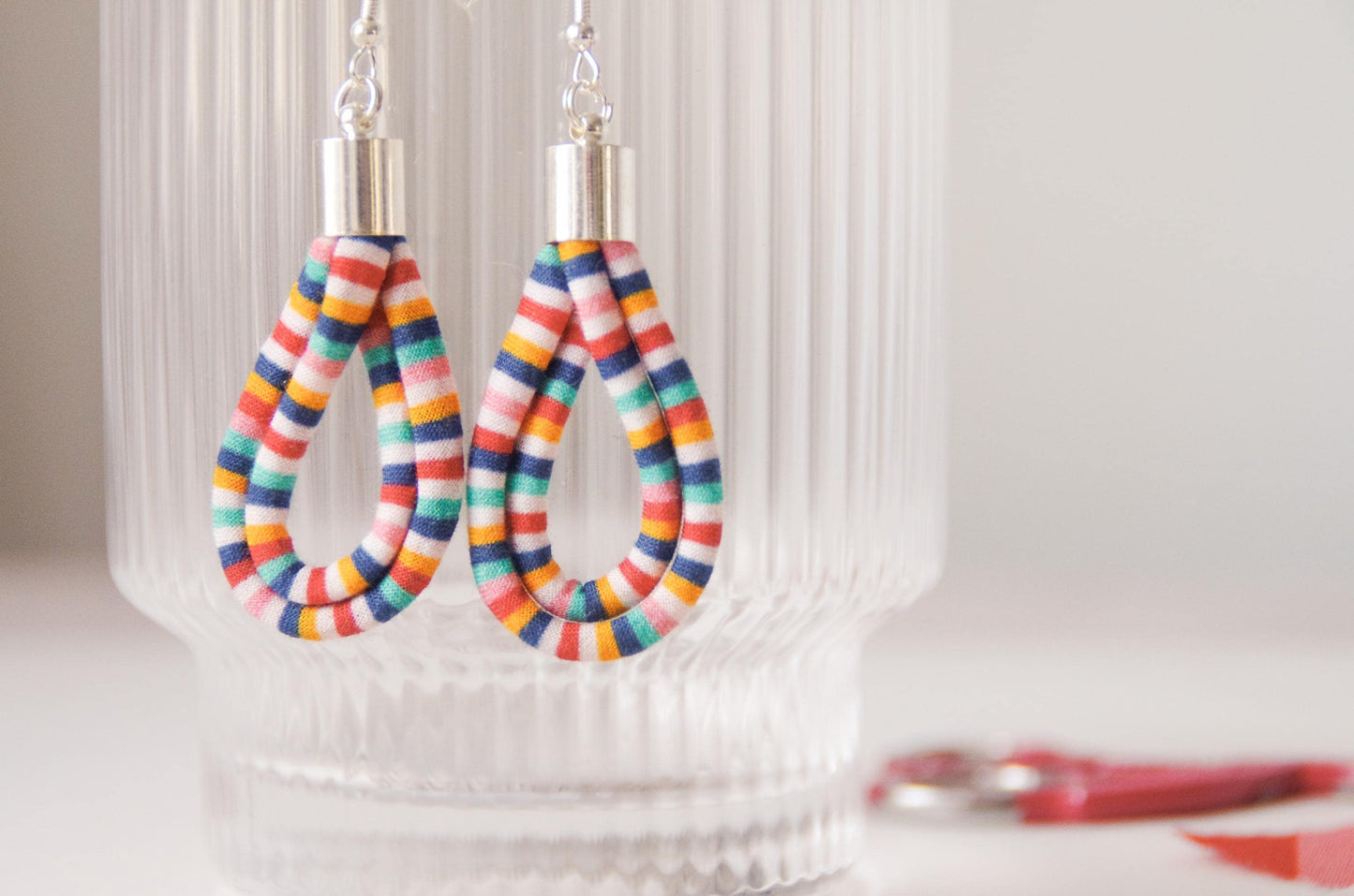 Teardrop Earrings - Candy