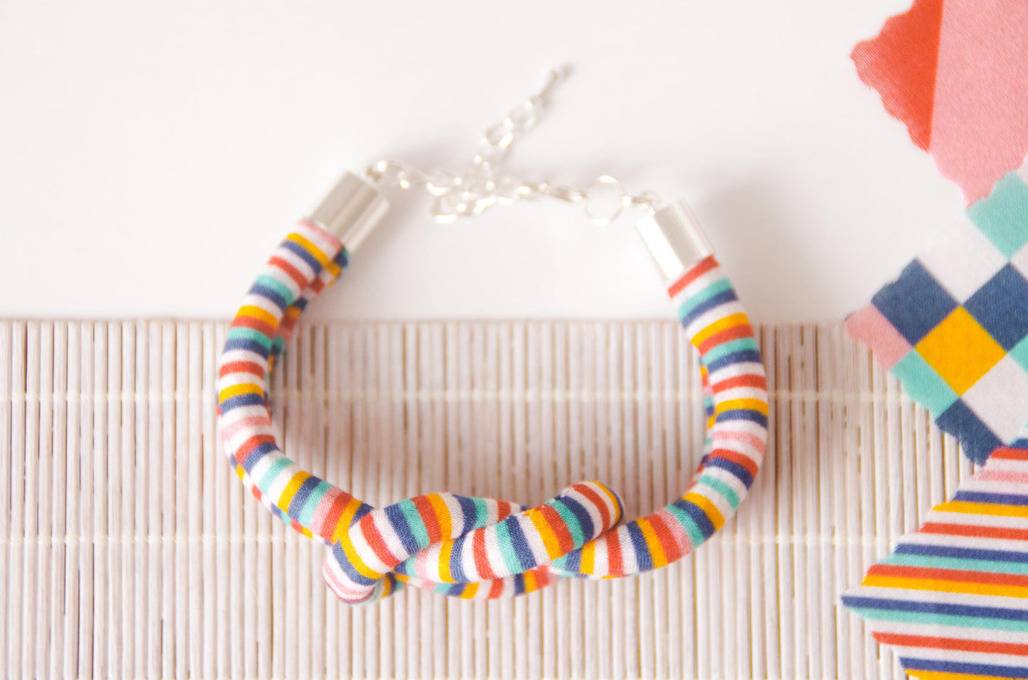 Reef Knot Bracelet - Candy