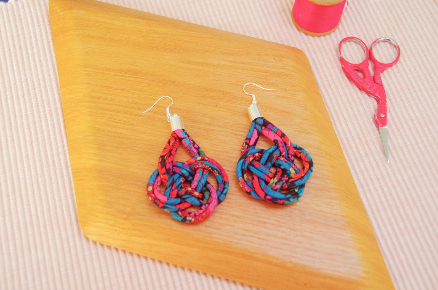 Basket Knot Earrings - Ciara