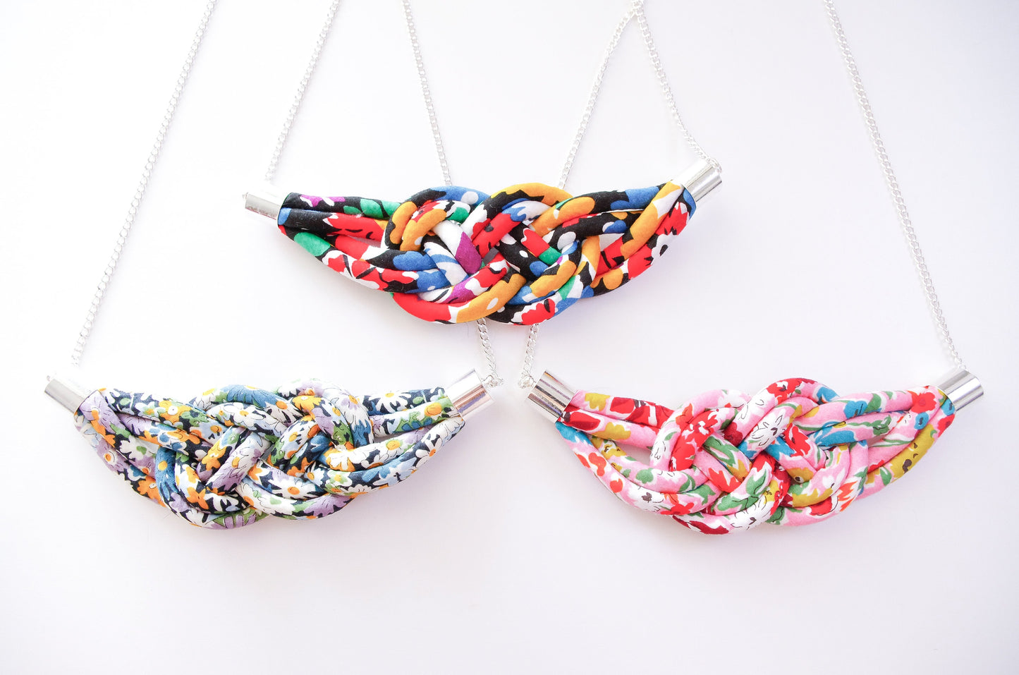 Josephine Knot Pendant - California Bloom