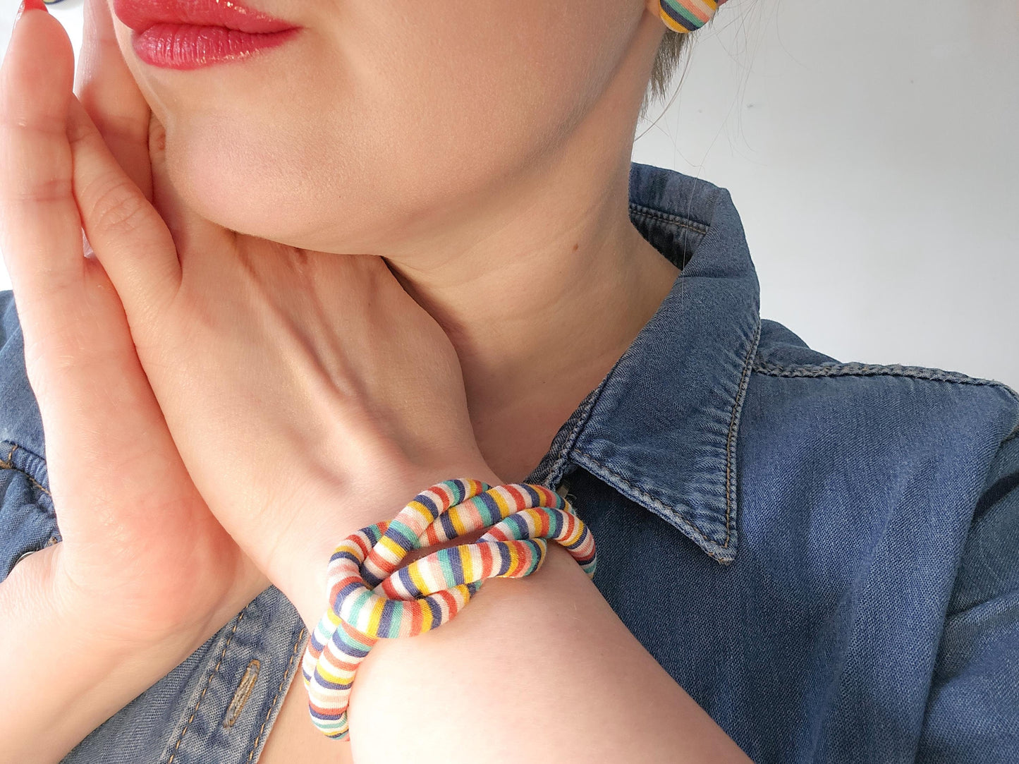 Reef Knot Bracelet - Candy
