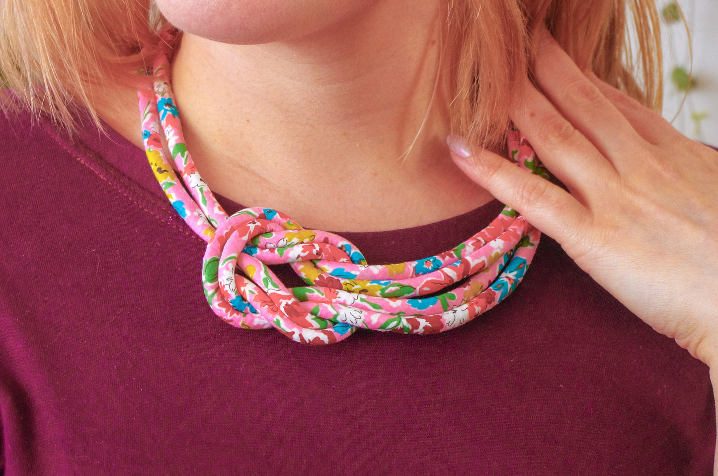 Reef Knot Necklace - California Bloom
