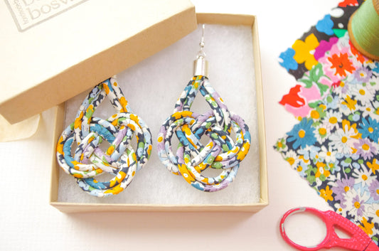 Basket Knot Earrings - Libby