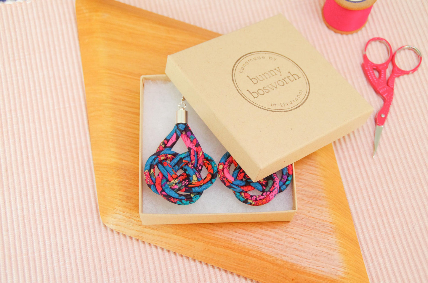 Basket Knot Earrings - Ciara