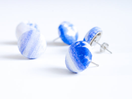 Stud Earrings - Sea