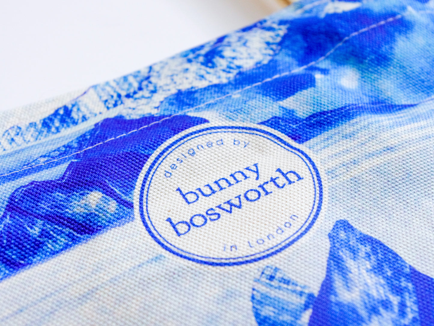 Cotton Tote Bag - Sea