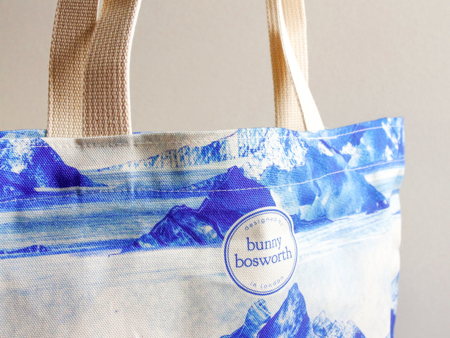 Cotton Tote Bag - Sea