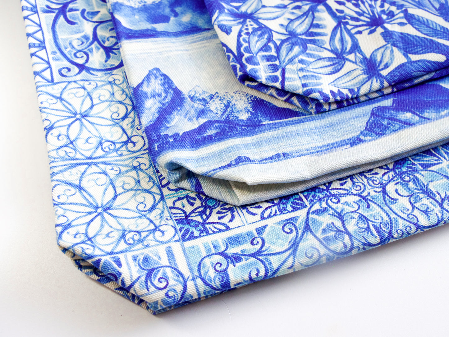 Cotton Tote Bag - Sea