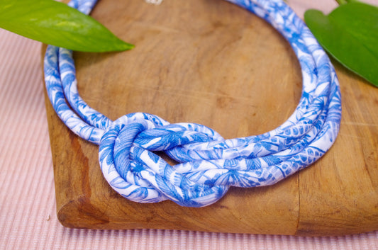 Reef Knot Necklace - Forest