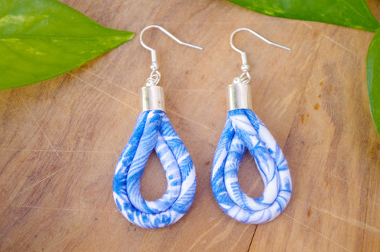 Teardrop Earrings - Forest