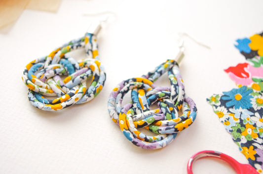 Basket Knot Earrings - Libby