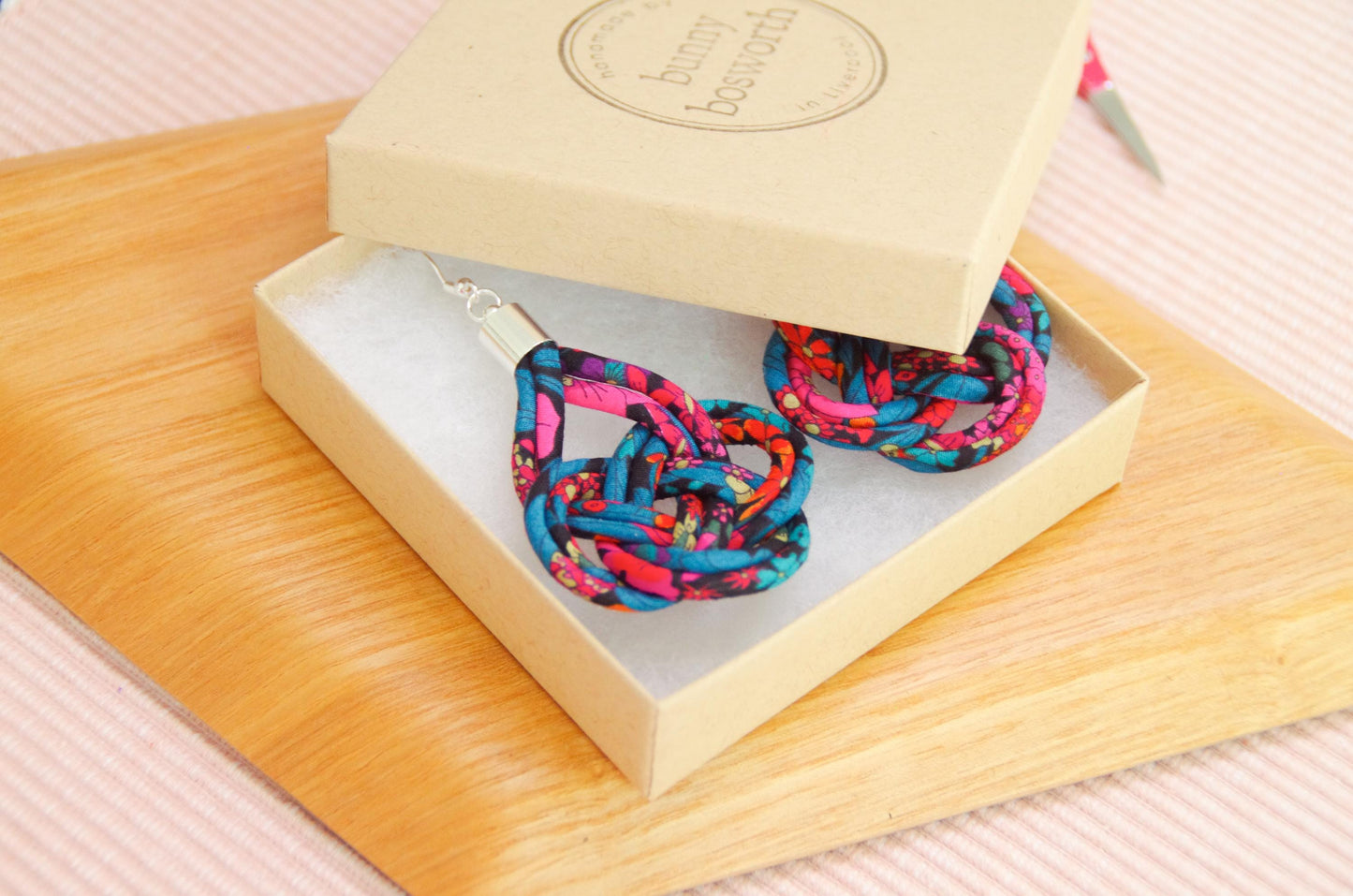 Basket Knot Earrings - Ciara