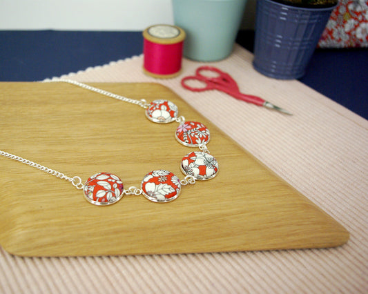 Cabochon Necklace - June's Meadow