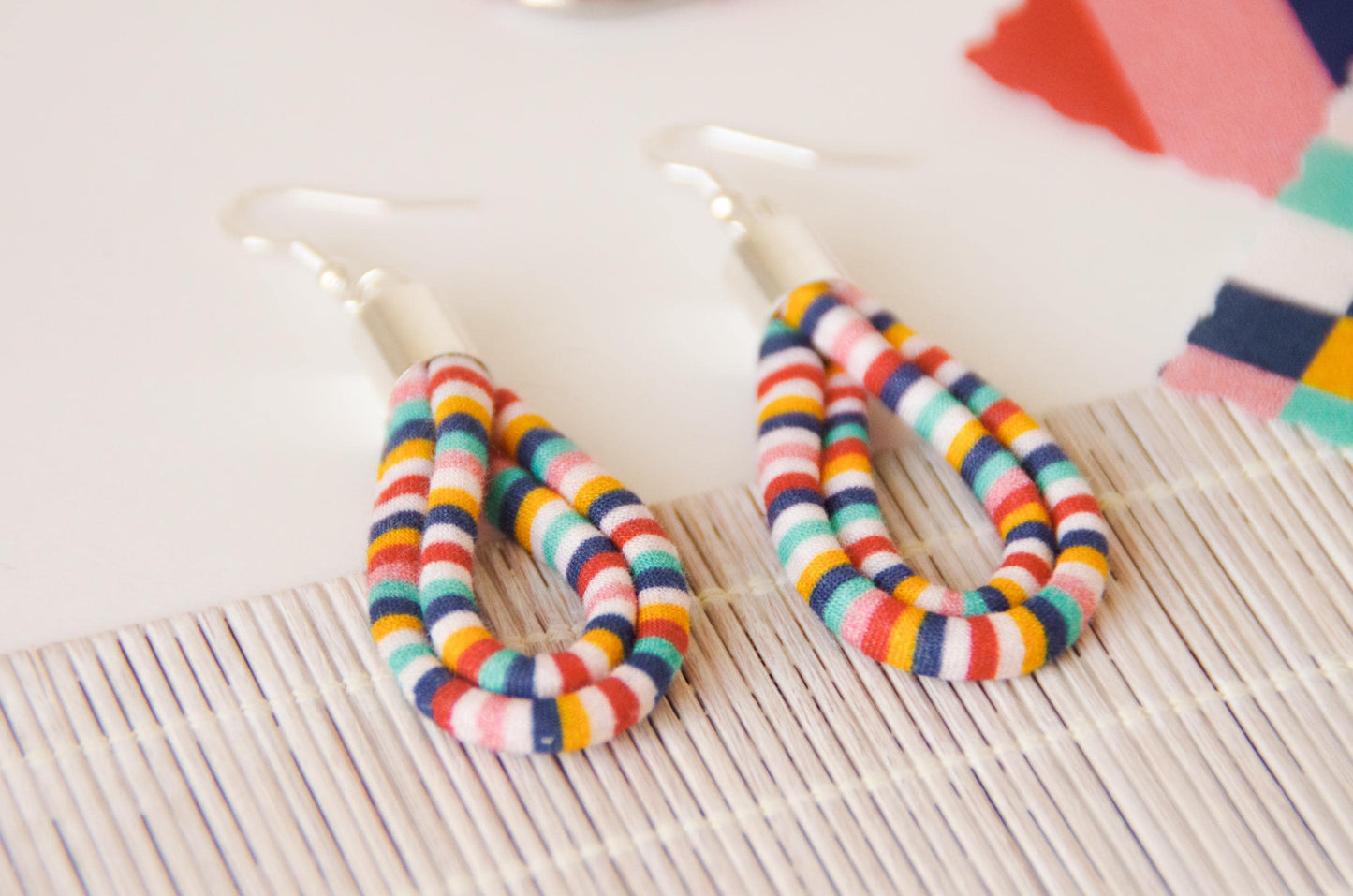 Teardrop Earrings - Candy