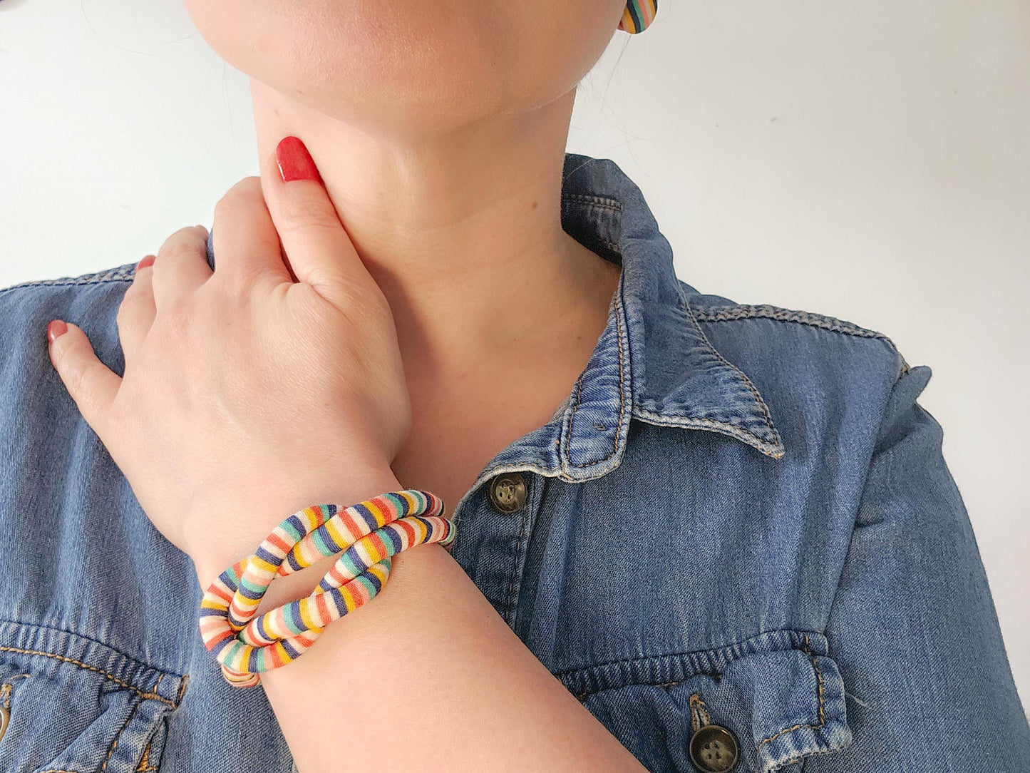 Reef Knot Bracelet - Candy