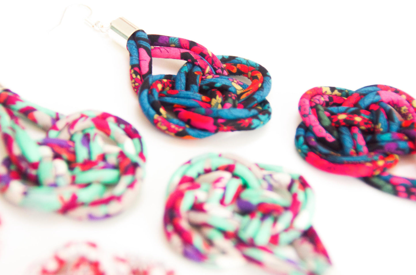 Basket Knot Earrings - Ciara