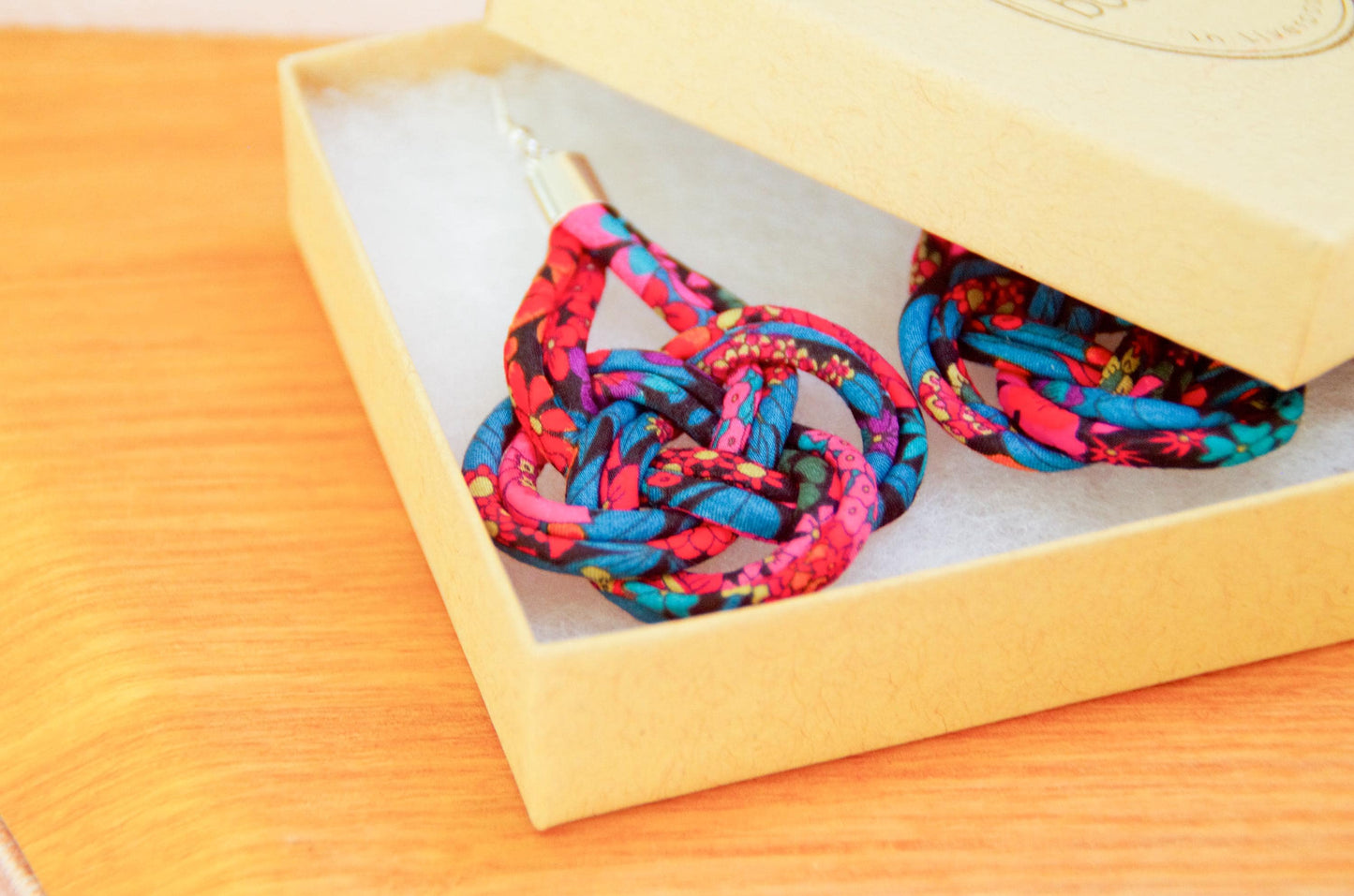 Basket Knot Earrings - Ciara