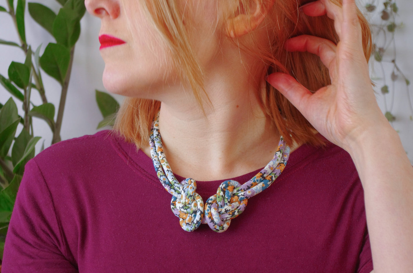 Eight Knot Necklace - Libby