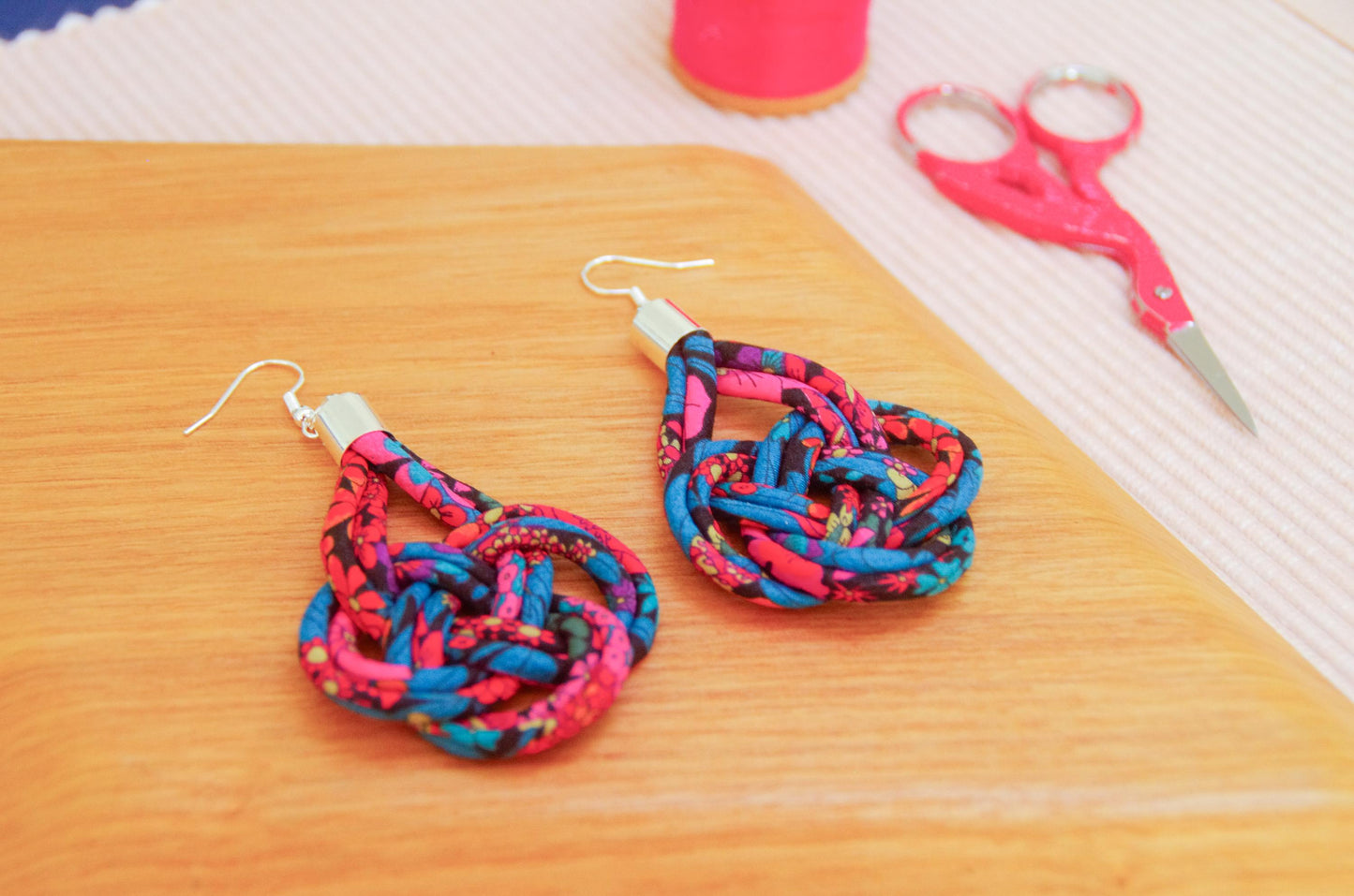 Basket Knot Earrings - Ciara