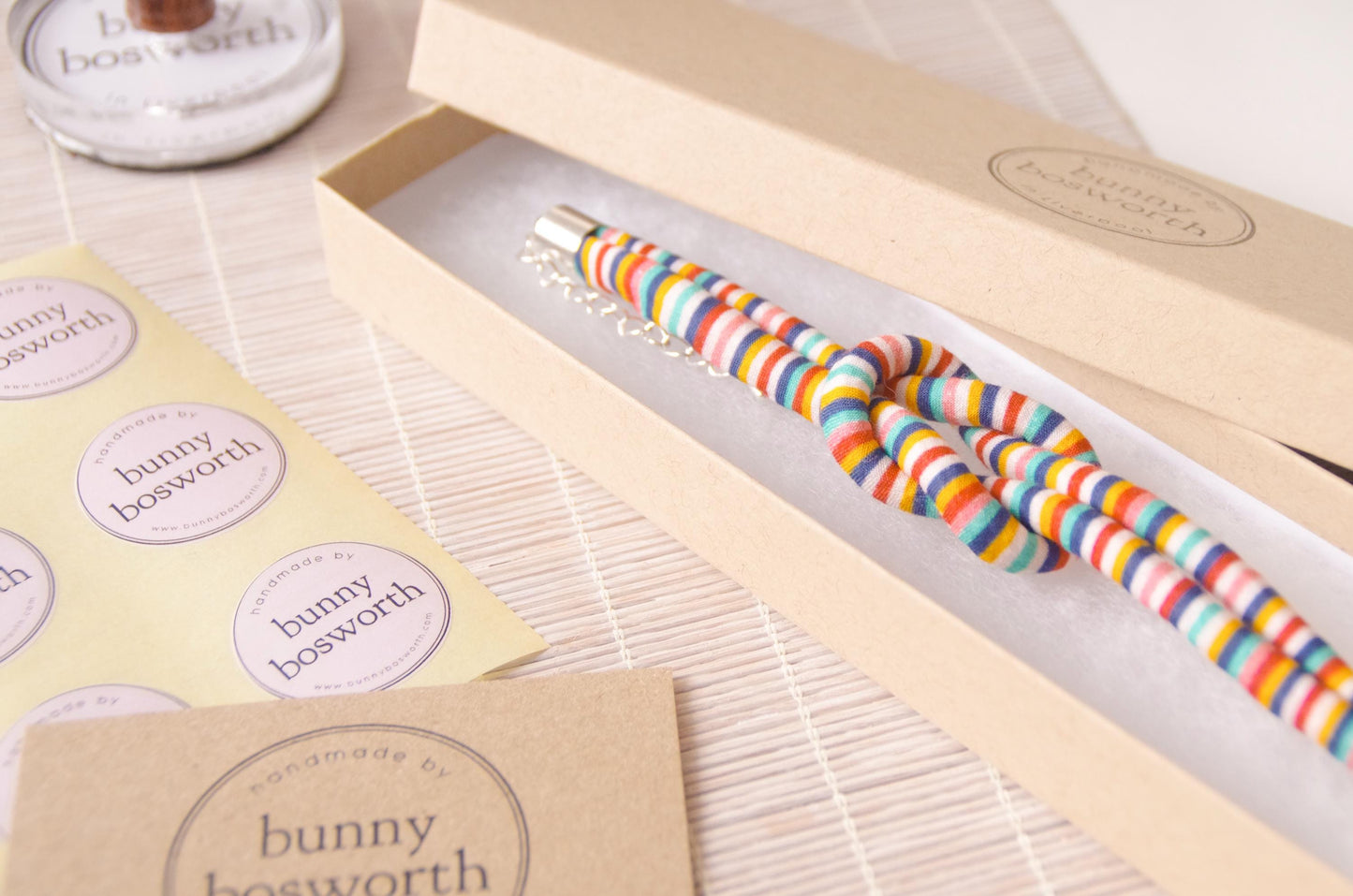 Reef Knot Bracelet - Candy