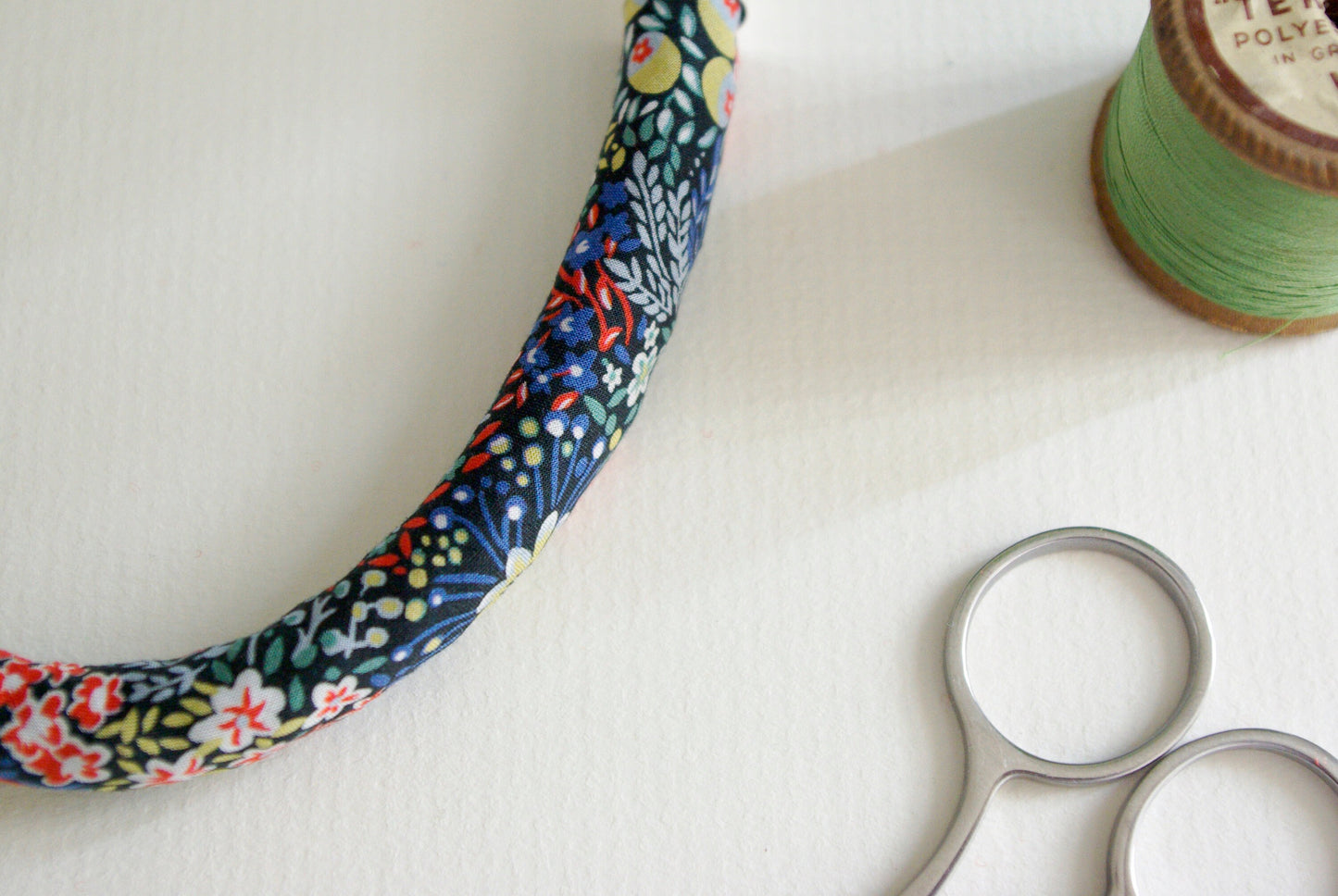 Chunky Rope Pendant - Elderberry