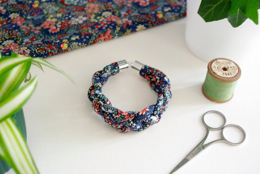 Braid Bangle - Elderberry