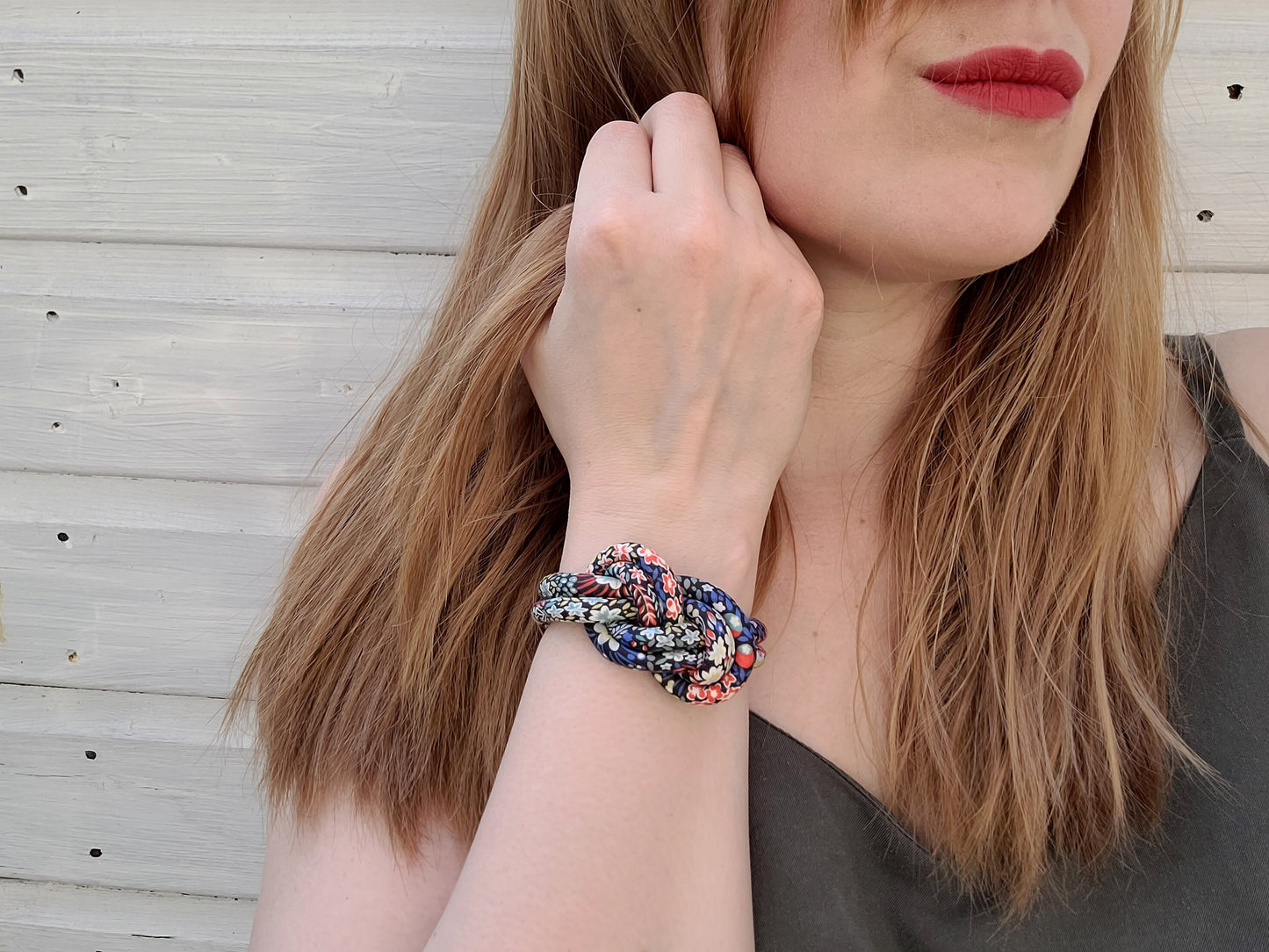 Eight Knot Bracelet - Elderberry